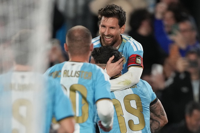 Monumental-stadion bjöd på en storslagen avskedshyllning till Lionel Messi